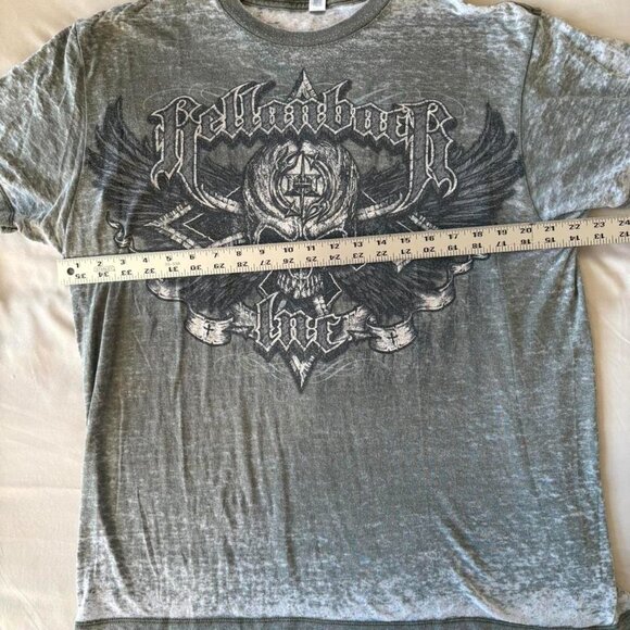 Hellanbach Inc. Graphic Tee Skull with Wings - Picture 5 of 6